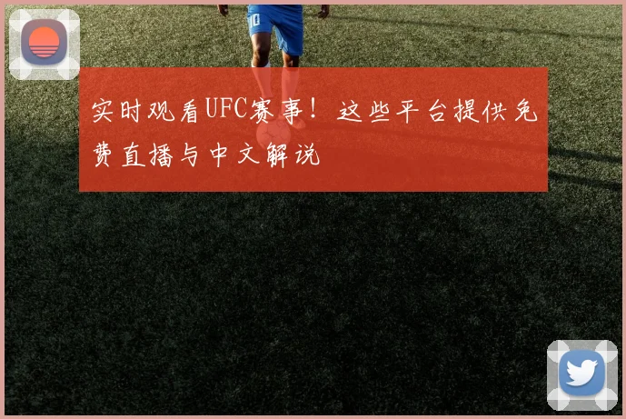 实时观看UFC赛事！这些平台提供免费直播与中文解说
